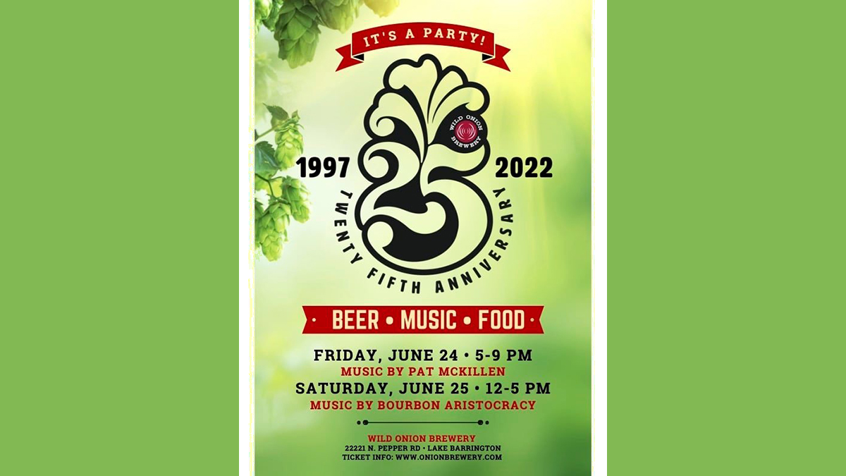25th Anniversary Party at Wild Onion Brewery